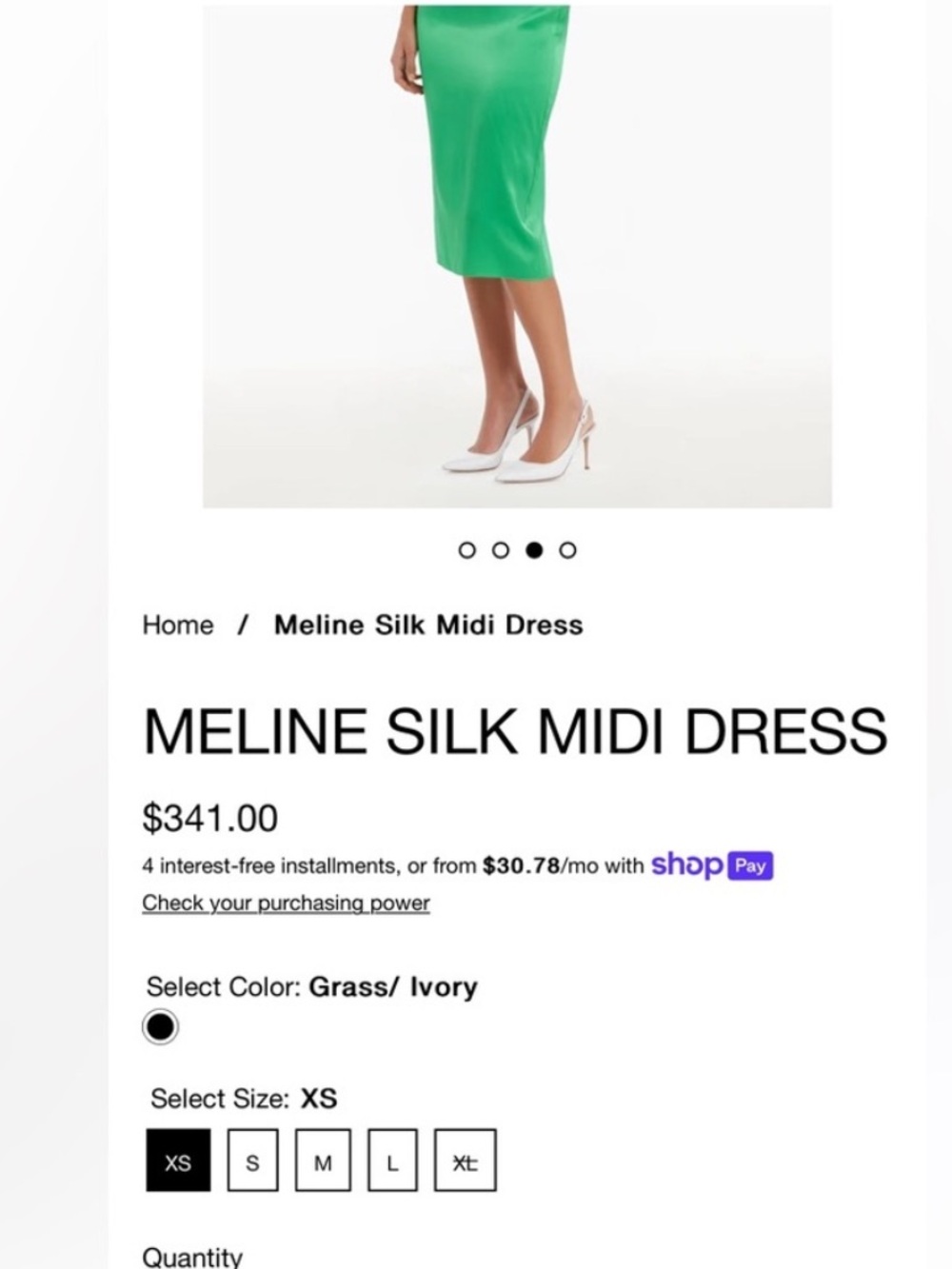 Amanda Uprichard Strapless Satin Midi Dress – Green Cocktail – Small - Picture 9 of 10